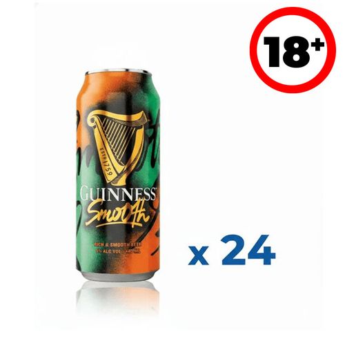 Guinness Smooth Can 44cl x 24 Item | Buy Guinness Smooth Can 44cl x 24 | SPOP Enterprise Global